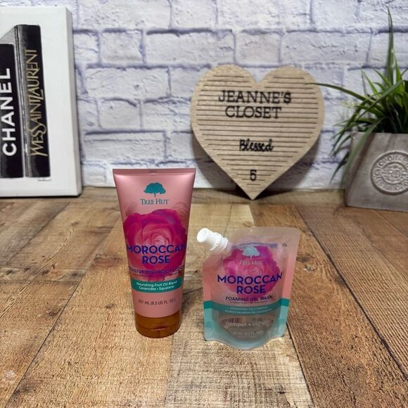 Tree Hut Moroccan Rose Moisturizing Body Lotion and shower gel - Picture 3 of 5